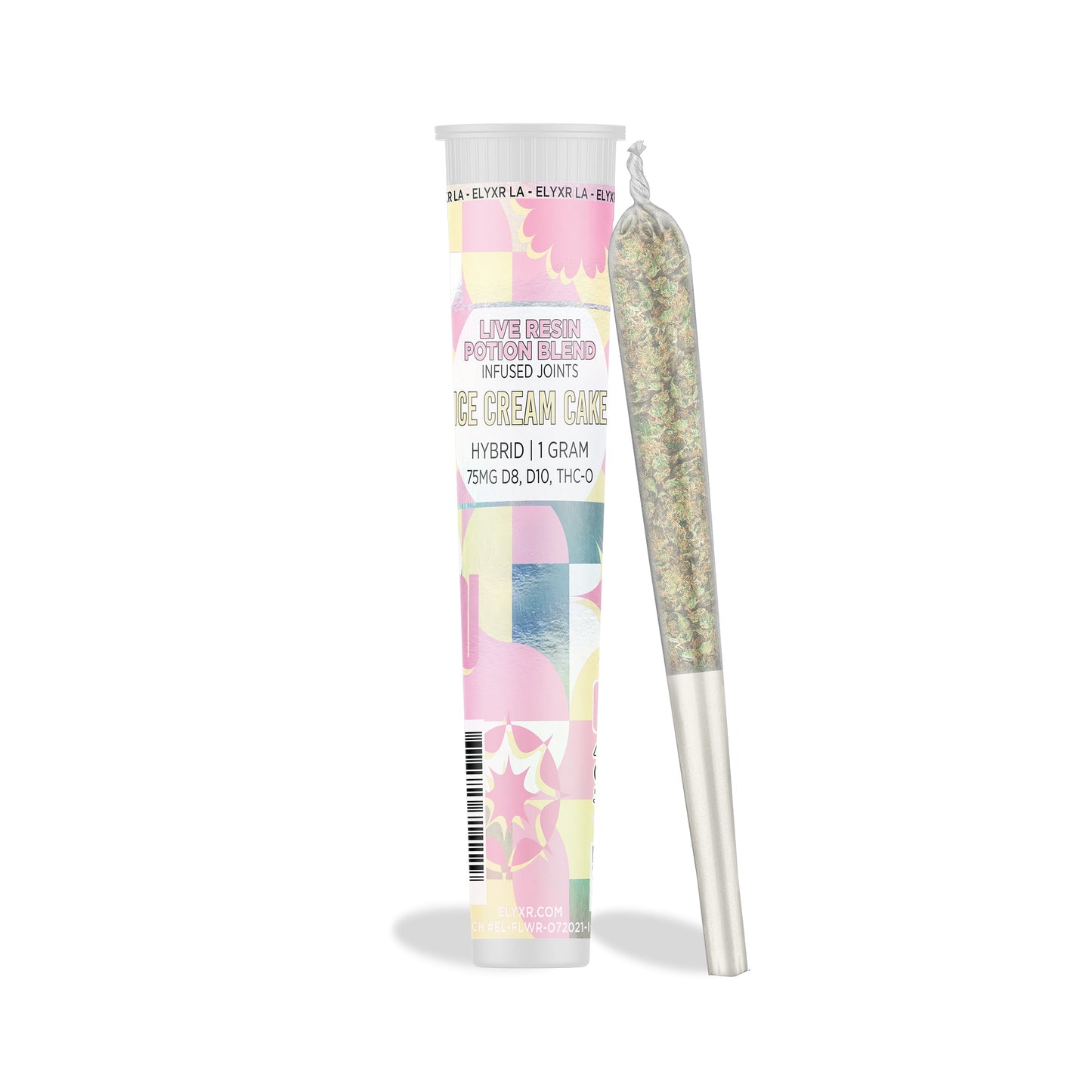 1 Gram Live Resin Potion Blend Joint (75mg D8, D10, & THC-O) | ELYXR.