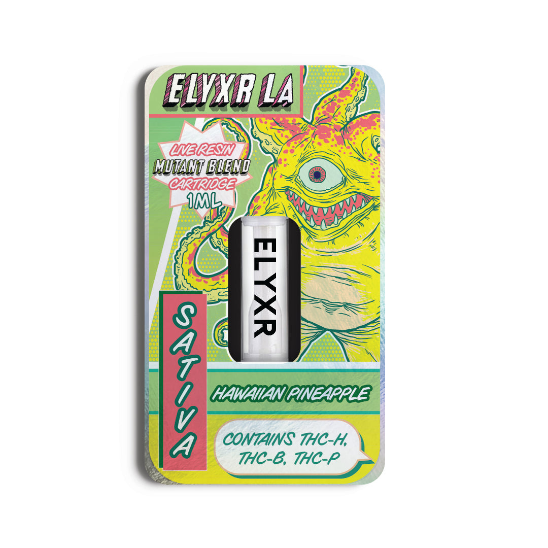 Live Resin Mutant Blend (THC-H, THC-B, & THC-P) Cartridge 1 Gram (1000mg) | ELYXR.