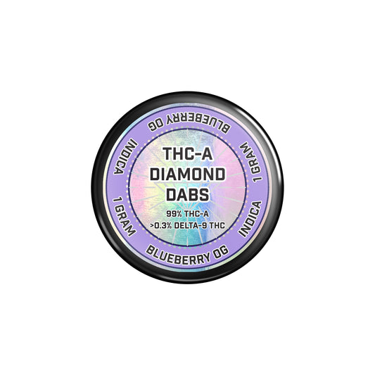 99% THC-A Diamond Dabs (1 Gram)