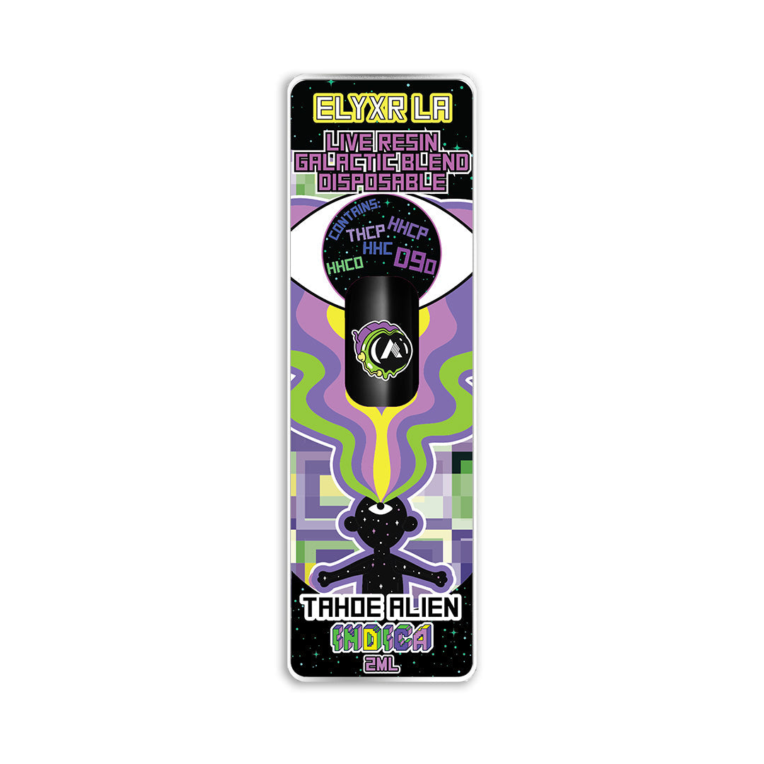 Live Resin Galactic Blend (HHC, HHCo, THCP, HHCP, D9o) Disposable 2 Grams (2000mg) | ELYXR.