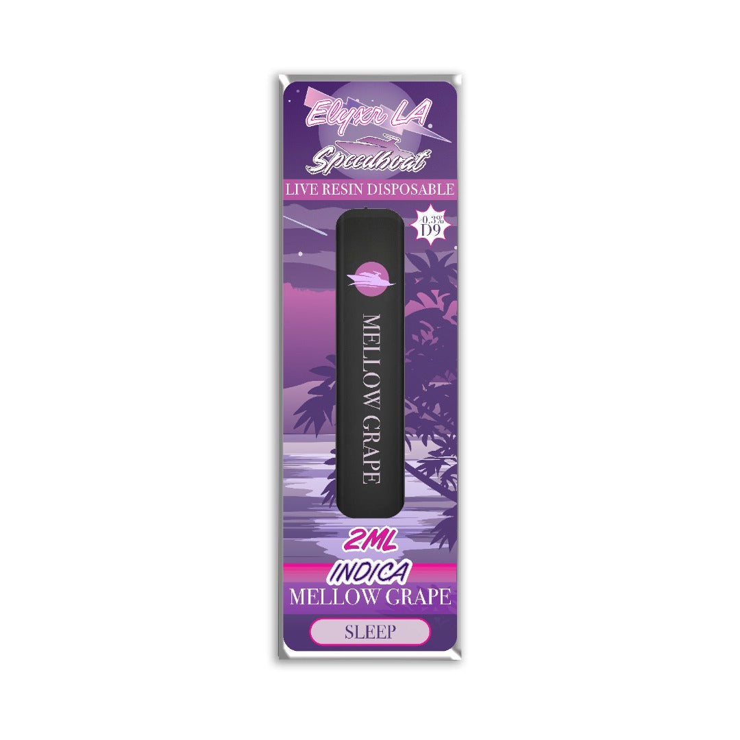 Speedboat Live Resin Disposable 2 Grams (2000mg) | ELYXR.