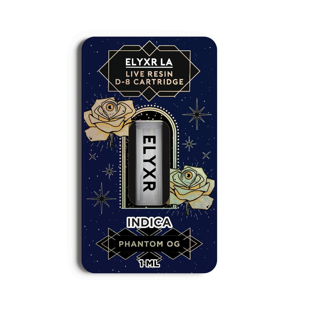 Live Resin Delta 8 Cartridge 1 Gram (1000mg) | ELYXR.
