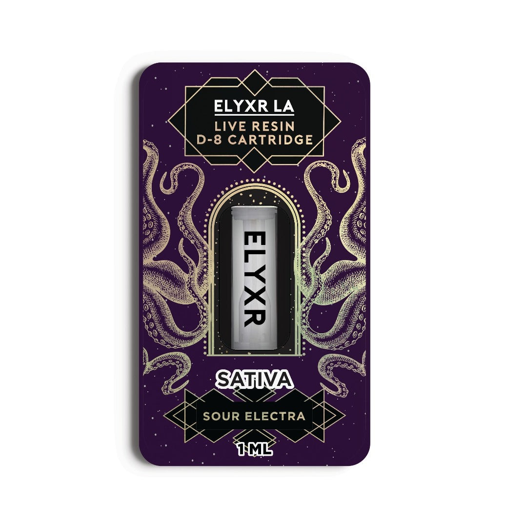 Live Resin Delta 8 Cartridge 1 Gram (1000mg) | ELYXR.