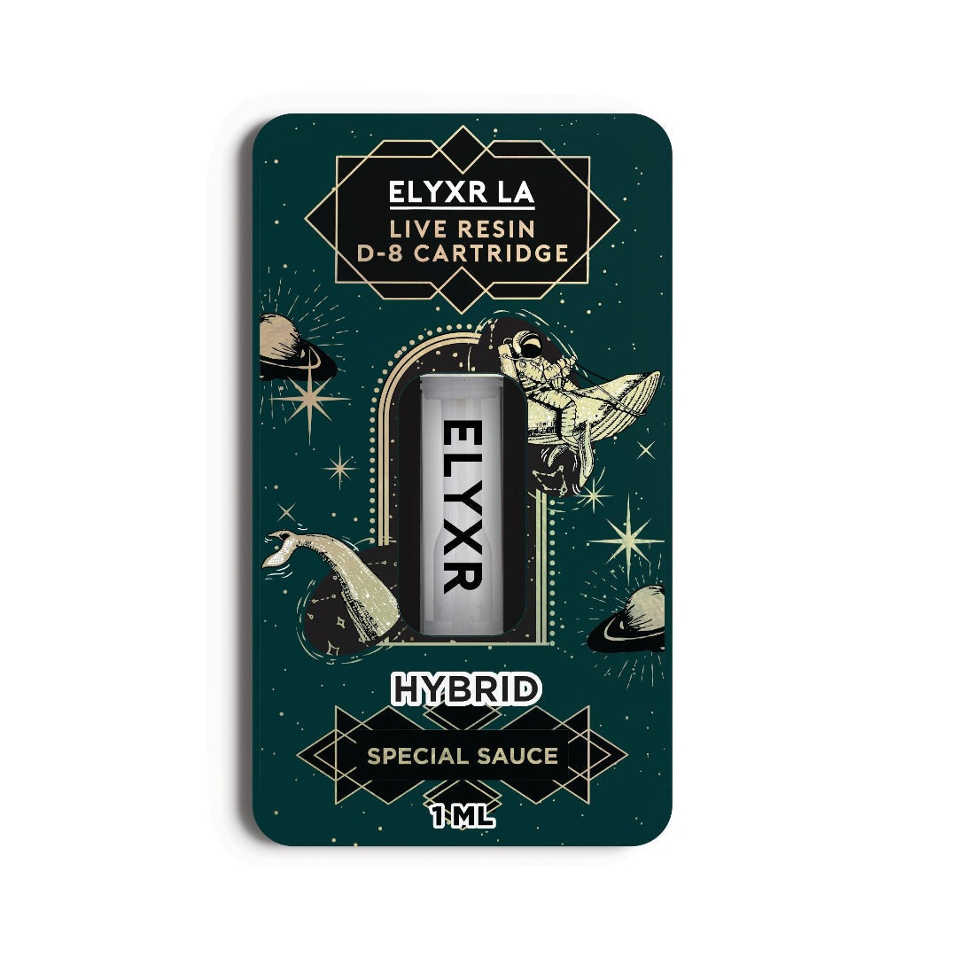 Live Resin Delta 8 Cartridge 1 Gram (1000mg) | ELYXR.