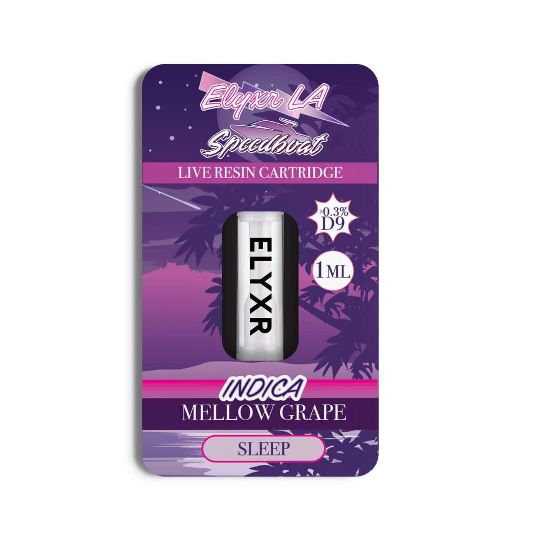 Speedboat Live Resin Cartridge 1 Gram (1000mg) | ELYXR.